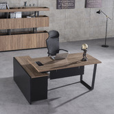 Innova Studio Michael Executive Desk with Return