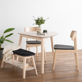 Innova Studio Tacy Oak Wood Dining Chair