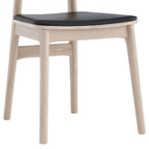 Innova Studio Tacy Oak Wood Dining Chair