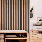 Innova Studio Naturaflex 2700 x 600mm Oak Flexible Acoustic Wall Panels