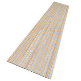 Innova Studio Naturaflex 2700 x 600mm Oak &amp; Grey Flexible Acoustic Wall Panels