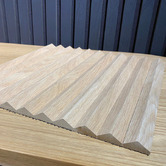 Innova Studio Naturaflex 2700 x 595mm Oak Flexible Triangle Wall Panels