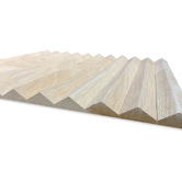 Innova Studio Naturaflex 2700 x 595mm Oak Flexible Triangle Wall Panels
