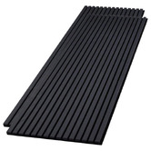 Innova Studio Naturaflex 2700 x 600mm Black Flexible Acoustic Wall Panels