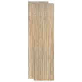 Innova Studio Naturaflex 2700 x 595mm Oak Flexible Double Half-Round Wall Panels