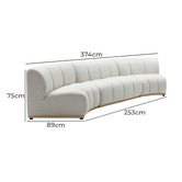 Innova Studio Daegan 5 Seater Modular Sofa
