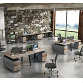 Innova Studio Fairfax 4 Person Workstation