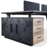 Innova Studio Fairfax 4 Person Workstation