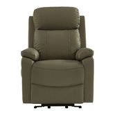 Lennox Home Living Terrence Leather Electric Lift Recliner Chair