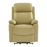 Lennox Home Living Terrence Leather Electric Lift Recliner Chair