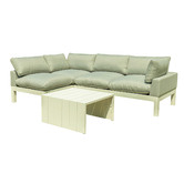 Lennox Home Living 4 Seater Trey Outdoor Lounge Set