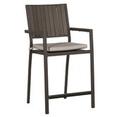 Lennox Home Living 61cm Belfort Aluminium Outdoor Barstools