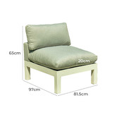 Lennox Home Living 4 Seater Trey Outdoor Lounge Set