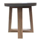 Lennox Home Living Luna Acacia Wood Side Table