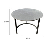 Lennox Home Living 3 Piece Blanca Nesting Side Table Set
