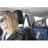 Dreambaby Black Backseat Car Mirror