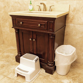 Dreambaby White 2-Tier Toddler Step Stool
