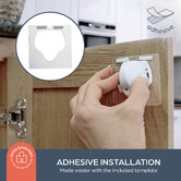 Dreambaby 5 Piece Adhesive Magnetic Lock Set