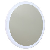 Lighting Avenue Round Bathroom Wall Mirror with Tri-Coloured LED