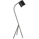 Lighting Avenue Black Reilly Metal Floor Lamp