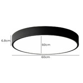 Lighting Avenue Oblique Aluminium Tri-Coloured LED Oyster Light