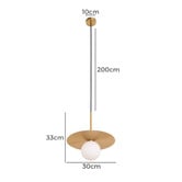 Lighting Avenue Dott Iron Pendant Light