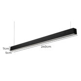 Lighting Avenue Glamma Aluminium Linear Pendant Light