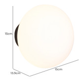 Lighting Avenue Orb Wall Light