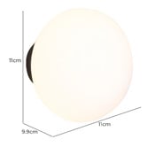 Lighting Avenue Orb Wall Light