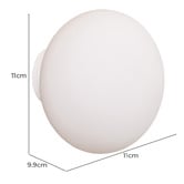Lighting Avenue Orb Wall Light