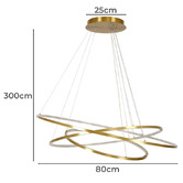 Lighting Avenue Conrad Aluminium Pendant Light
