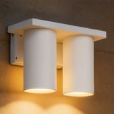 Lighting Avenue Cocho Aluminium Outdoor Downward Wall Light