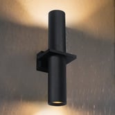 Lighting Avenue Cocho Aluminium Outdoor Up-Down Wall Light
