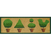 Aria Mats French Topiaries Doormat