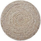 Aria Mats Jute Braided Rug Round - Med