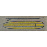 Aria Mats Surf&#039;s Up Long Coir Doormat