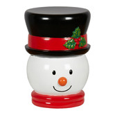 Enchanted &amp; Evergreen Snowman Accent Stool