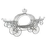 Enchanted &amp; Evergreen Pumpkin Carriage Christmas Decoration