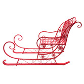 Enchanted &amp; Evergreen Clementine Santa&#039;s Sleigh Christmas Decoration