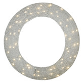 Enchanted &amp; Evergreen Michaela Christmas Tree Skirt with LED