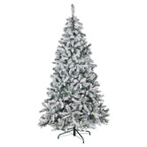 Enchanted &amp; Evergreen Melchior Snowy Christmas Tree