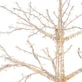 Enchanted &amp; Evergreen Frida Tree with LED Christmas Decoration