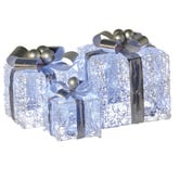 Enchanted &amp; Evergreen 3 Piece Tymon LED Christmas Present Ornament Set