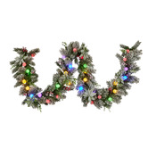 Enchanted &amp; Evergreen Regina LED Christmas Garland