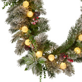 Enchanted &amp; Evergreen Regina LED Christmas Garland