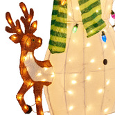 Enchanted &amp; Evergreen Frosty Snowman &amp; Friends LED Christmas Decoration