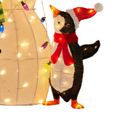 Enchanted &amp; Evergreen Frosty Snowman &amp; Friends LED Christmas Decoration