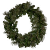 Enchanted &amp; Evergreen Salem Glitter LED Split Christmas Wreath