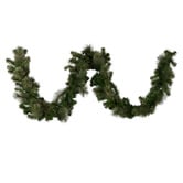 Enchanted &amp; Evergreen Salem Glitter LED Christmas Garland