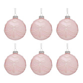 Enchanted &amp; Evergreen Royalty Glittered Glass Baubles